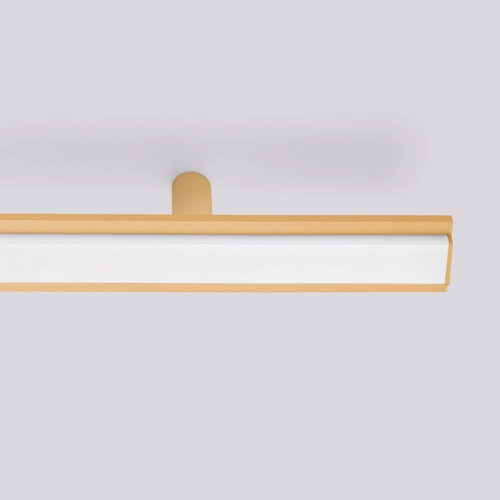 Stropní LED svítidlo LAGOM zlaté moderní do obýváku a kuchyně Thoro 4000K