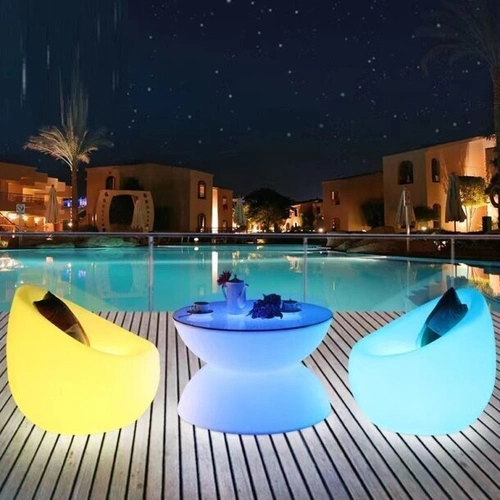 Zahradní křeslo COMFY LED RGBW 16 barev 68 cm