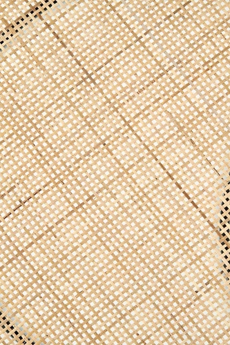 Sada 2 kulatých konferenčních stolků Nabul ratan a černý kov boho do obýváku Intesi