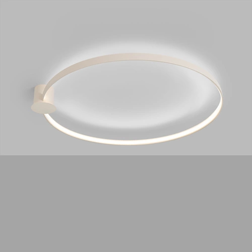 Stropní LED svítidlo RIO 110 béžové moderní kulaté stmívatelné do obýváku Thoro