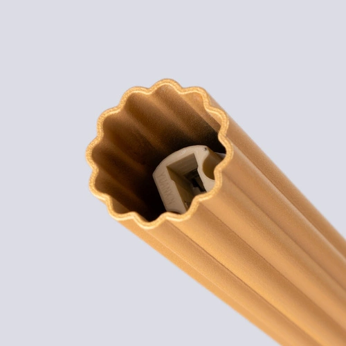 Závěsné svítidlo ARCHE 3P zlaté moderní, nastavitelné do obýváku a jídelny SOLLUX