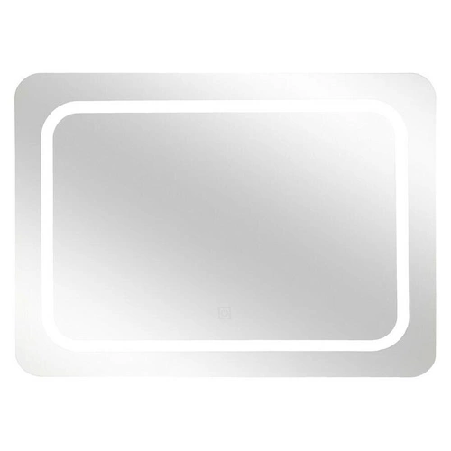 Obdélníkové LED zrcadlo 65x49 cm do předsíně moderní bez rámu 5five Simply Smart