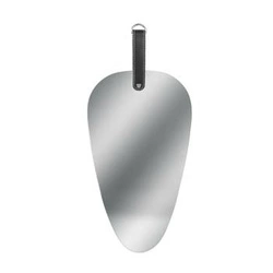 Závěsné zrcadlo Pagaj Intesi asymetrické bez rámu na popruhu do předsíně 48x21 cm