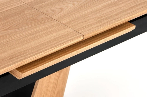 Rozkládací jídelní stůl Vumber dub přírodní moderní 160–200 cm Intesi