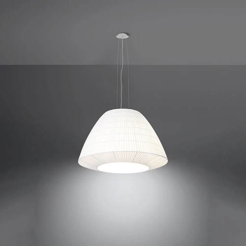 Lustr BELLA 60 moderní bílý do obýváku a jídelny stropní svítidlo 3-ramenné