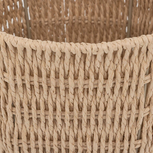 Kancelářský odpadkový koš Kord přírodní pletený boho do kuchyně a pracovny 5five