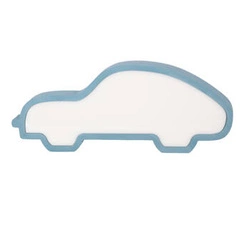 Dětská noční LED lampička Car modrá moderní MDF akryl 11W