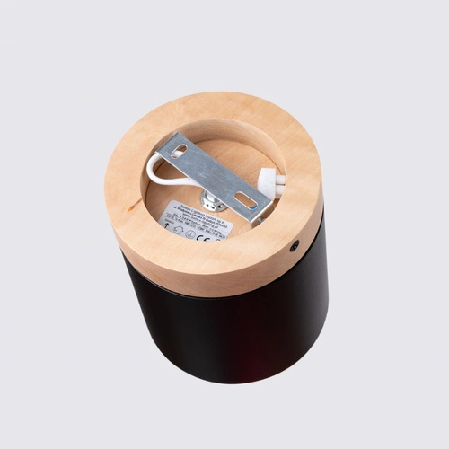 Stropní LED svítidlo RIF černé moderní do obýváku a ložnice SOLLUX LIGHTING