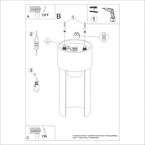 Stropní svítidlo FLASH bílý minimalistický kovový do obýváku a ložnice nastavitelný