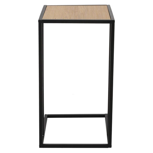 Konferenční stolek Seaford obdélníkový moderní dubový s policí do obýváku Intesi