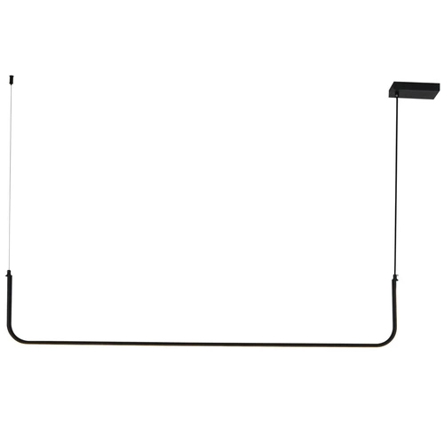 Závěsné svítidlo MINIMA-1 LED černé 120 cm moderní nad jídelní stůl a do kuchyně