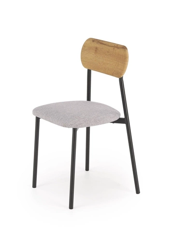 Sada stůl + 2 židle Maddie přírodní/černá