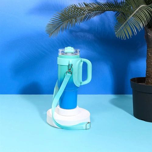 Termohrnek Malibu modrý 900 ml Intesi na kávu a vodu