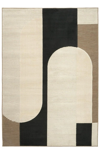 Venkovní moderní koberec Lisboa 200x290 béžový na terasu a balkon snadno čistitelný