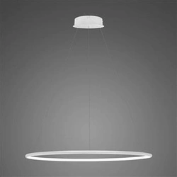 Stropní LED svítidlo Ledové Kruhy 80 cm černé stmívatelné do obývacího pokoje Altavola Design