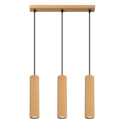 Visící lampa KARBON 3L zlatá