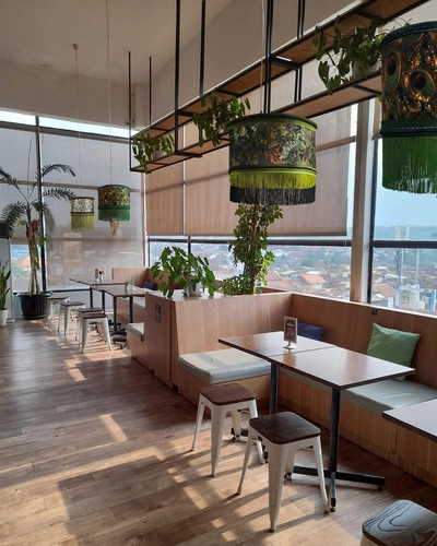 Závěsné svítidlo Aguila N 1 sametové boho 45 cm Las Plumas do obýváku nebo nad stůl