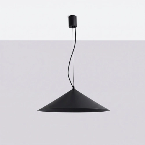 Závěsné LED svítidlo FINT černé do obývacího pokoje nastavitelné moderní