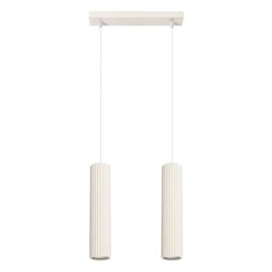 Visící lampa KARBON 2 béžová