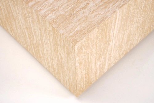 Konferenční stolek Travertino čtvercový 60x60 moderní do obýváku imitace travertinu Intesi