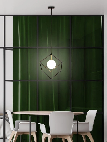 Závěsné svítidlo Weert 200 černé, zlaté