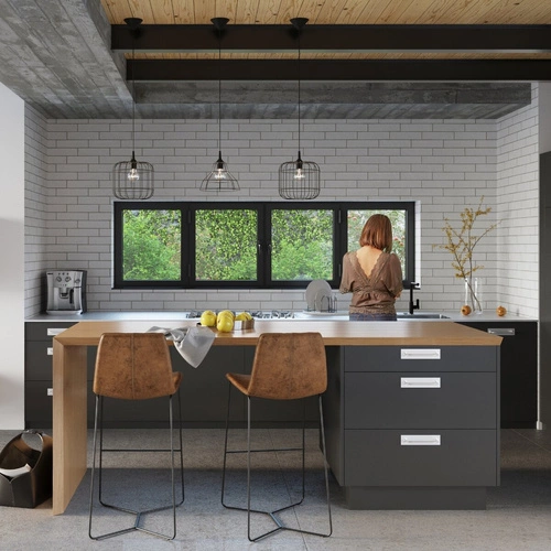 Závěsná lampa ANATA černá