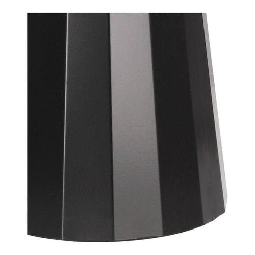 Kulatý jídelní stůl Florero 80 cm černý moderní na jedné noze do jídelny a obýváku