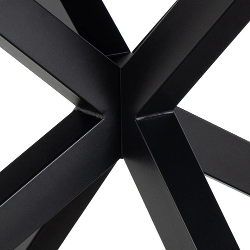 Rozkládací jídelní stůl Heaven Anista 168/210x90 šedá keramická deska černé nohy industriální Actona