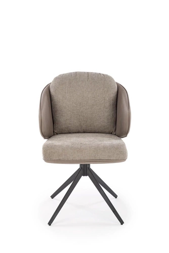 Otočná židle Arleth Intesi čalouněná šedá s područkami do kanceláře a obýváku