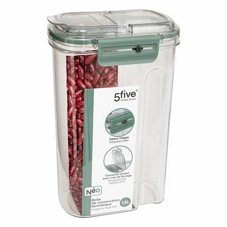 Hermatické krabička Neo zelená vysoká 1,6L