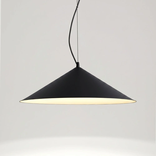 Závěsné LED svítidlo FINT černé do obývacího pokoje nastavitelné moderní