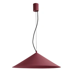 Závěsné svítidlo FINT LED vínové moderní do obývacího pokoje nastavitelné