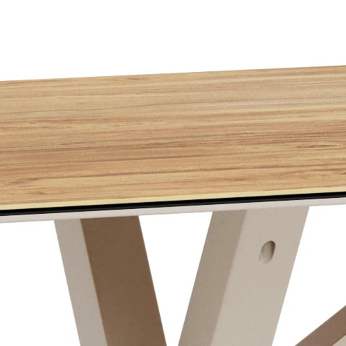 Stůl Heaven 200x100 moderní jídelní keramika dub cashmere