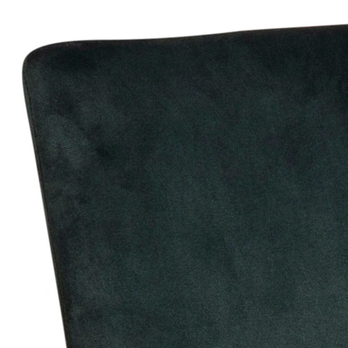 Actona Demina čalouněná sametová jídelní židle zelená