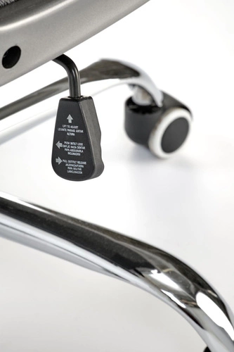 Ergonomická kancelářská židle Einar šedá otočná s opěrkou hlavy a područkami do kanceláře