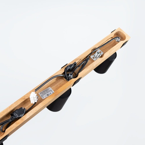 Stropní svítidlo FAGER 4x černé skandinávské nastavitelné do obýváku nebo ložnice SOLLUX