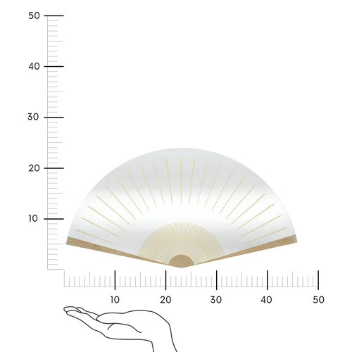 Kovová nástěnná dekorace Jiling Atmosphera zlatá ozdoba na zeď do obýváku 46 cm