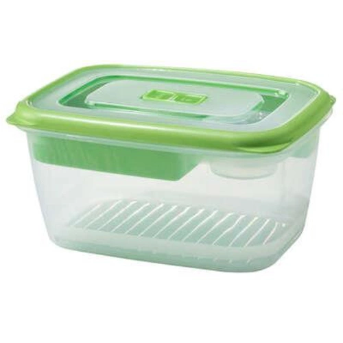 Lunchbox 5five Simply Smart s přihrádkami 1,7 l zelený hermetický do práce a školy