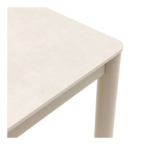 Jídelní stůl Alcudia moderní pískový keramika 160x90 cm