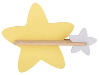 Nástěnné svítidlo Star lamp 5W LED 4000K iq kids gold+grey