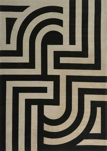 Koberec Tiffany Black 200x300 Art deco