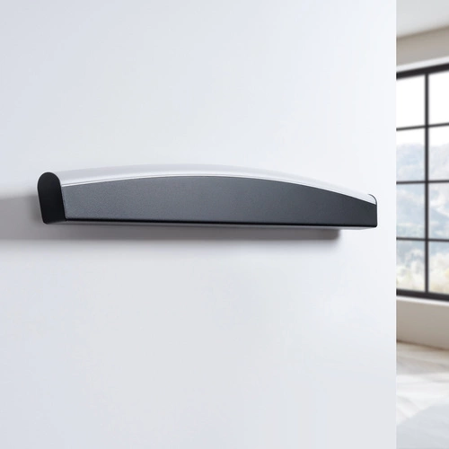 Nástěnné LED svítidlo JORUN černé moderní 60 cm do obýváku a ložnice Thoro