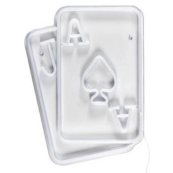 Neonová LED lampa Karta