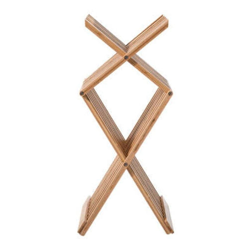 Skládací bambusová stolička 5five simply smart do obýváku a předsíně, dřevěná boho, přírodní