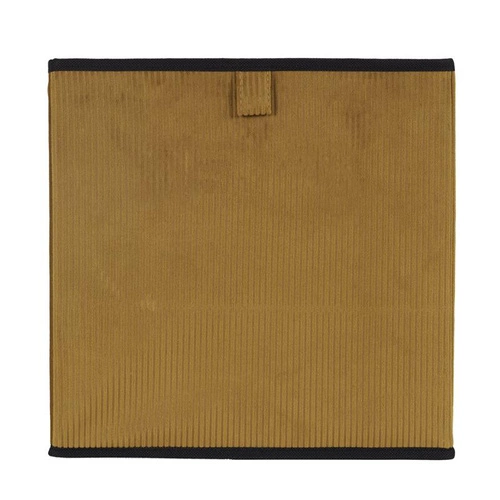 Skládací úložný box do regálu 30x30 Giulia hořčicový moderní Intesi