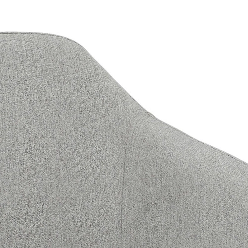 Sada 2 šedých jídelních židlí Molto Black