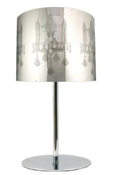 Stolní lampa Arkas moderní kovová chrom glamour do obýváku a ložnice CANDELLUX