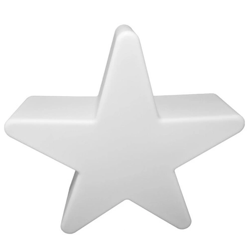 Dekorační zahradní lampa hvězda STAR XL LED RGBW 16 barev 120 cm