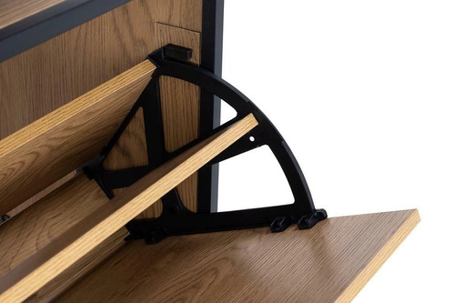 Vysoký botník Seaford Actona rustikální se třemi zásuvkami divoký dub do předsíně