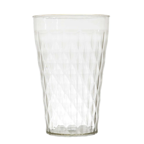 Mirage sklo se zlatým okrajem plast